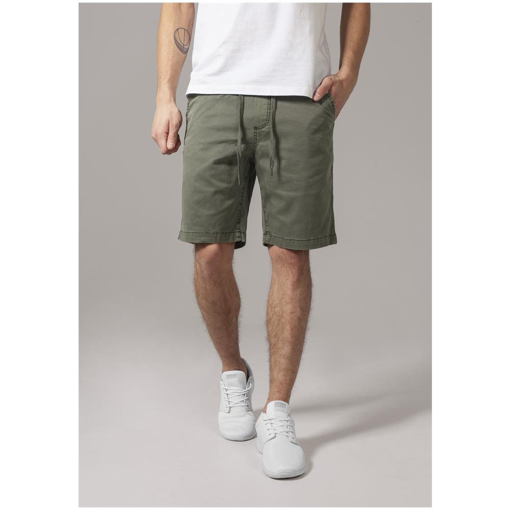 Stretch Twill Joggshorts Article Tb1609 - Verde Militare M - Foto 1