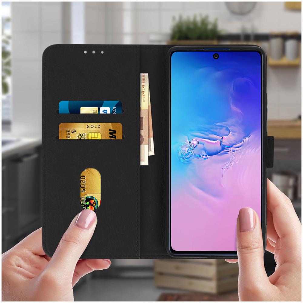 Custodia Per Samsung Galaxy S10 Lite Portadocumenti Funzione Supporto - Foto 5