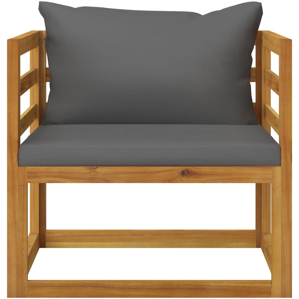 Set Divani Da Giardino 5 Pz Con Cuscini In Massello Di Acacia - Foto 11