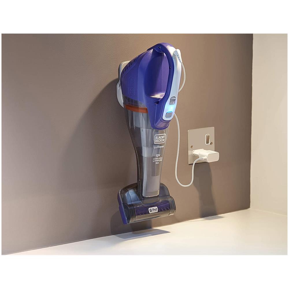 BLACK &amp; DECKER Aspirapolvere Portatile Ricaricabile 12v - Dvb315jp IV9171