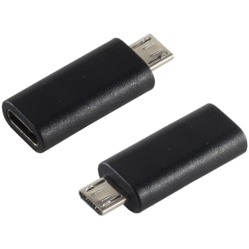 14-05019 USB 2.0 MicroB USB 3.1 C Nero cavo di interfaccia e adattatore - Foto 1