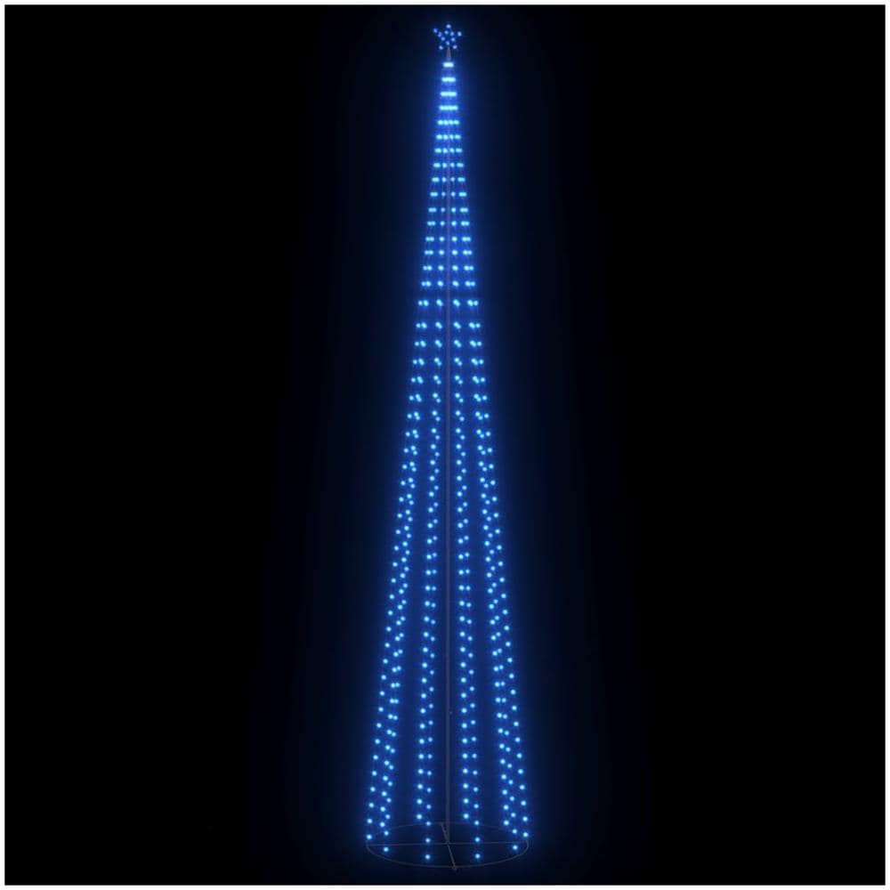 Albero di Natale a Cono con 752 LED Blu 160x500 cm - Foto 2