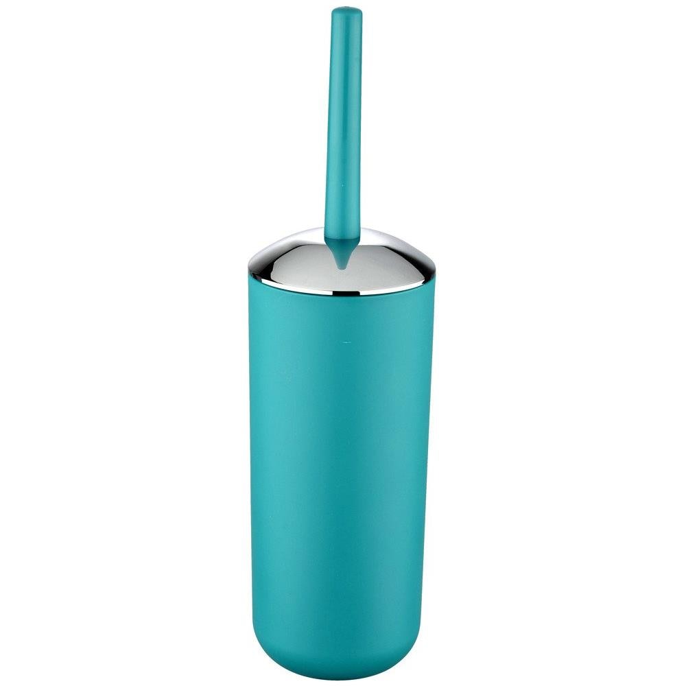 Contenitore Spazzola Brasil, Blu Marino+scopino Wc, Wenko - Foto 1