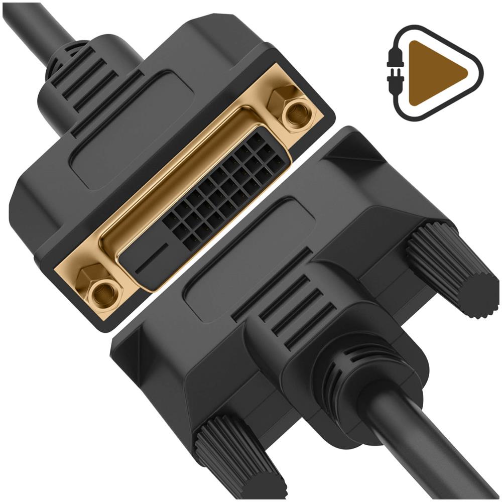 Adattatore Video 5 Metri Da Hdmi Maschio Verso Dvi Femmina, Full Hd 1080p - Foto 2