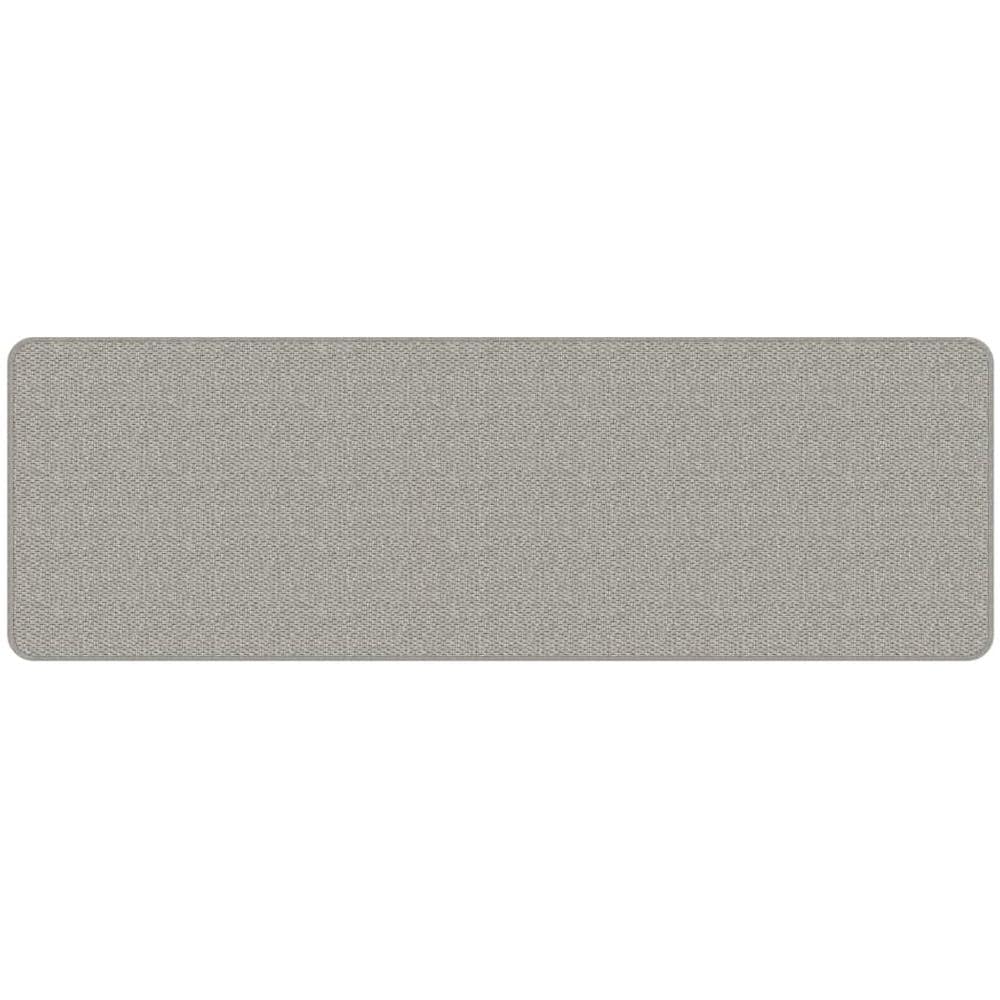 Tappeto Corsia Aspetto Sisal Tortora 50x150 Cm - Foto 3