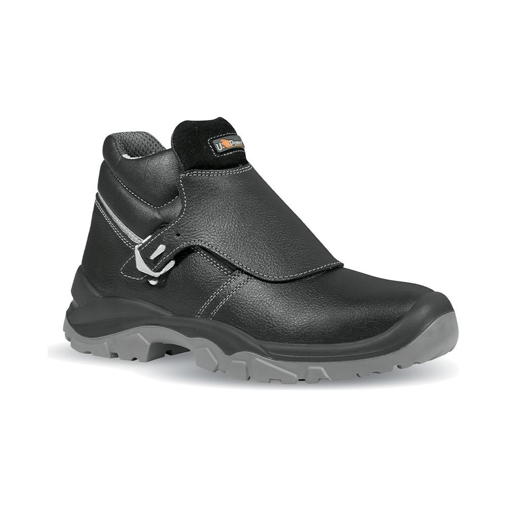 Scarpa antinfortunistica N44 in tomaia idrorepellente colore nero Classe S3 - Foto 4