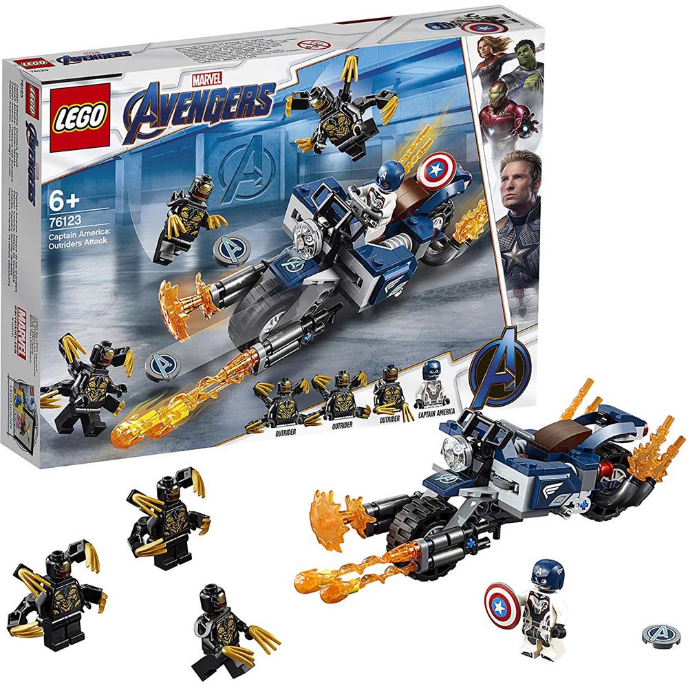 76123 Marvel Captain America: attacco degli Outrider - Foto 2