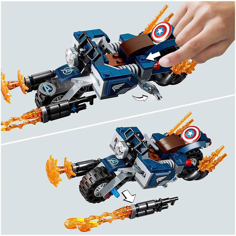 76123 Marvel Captain America: attacco degli Outrider - Foto 5