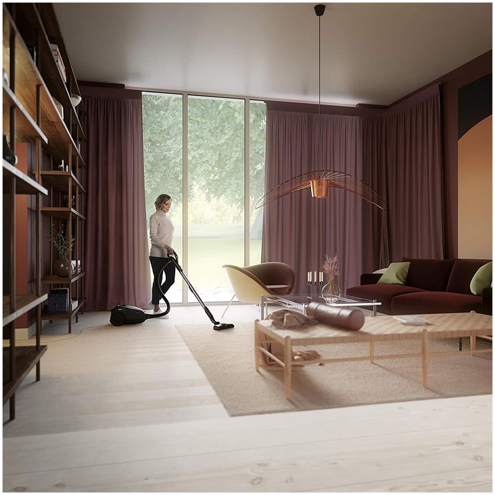 Aspirapolvere a Traino PD82-GREEN con Saccho Potenza 600 Watt Colore Nero - Foto 10