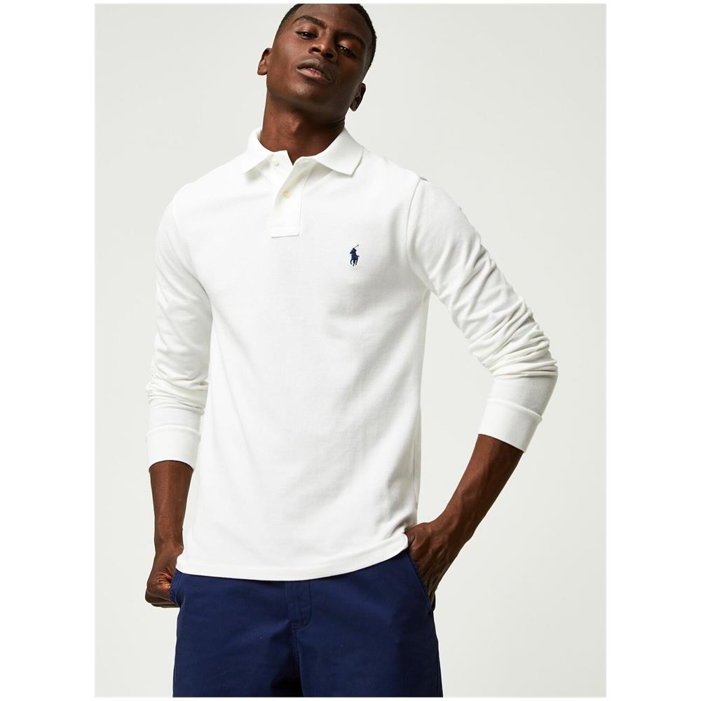 Polo Lunga Bianco Xl - Foto 1