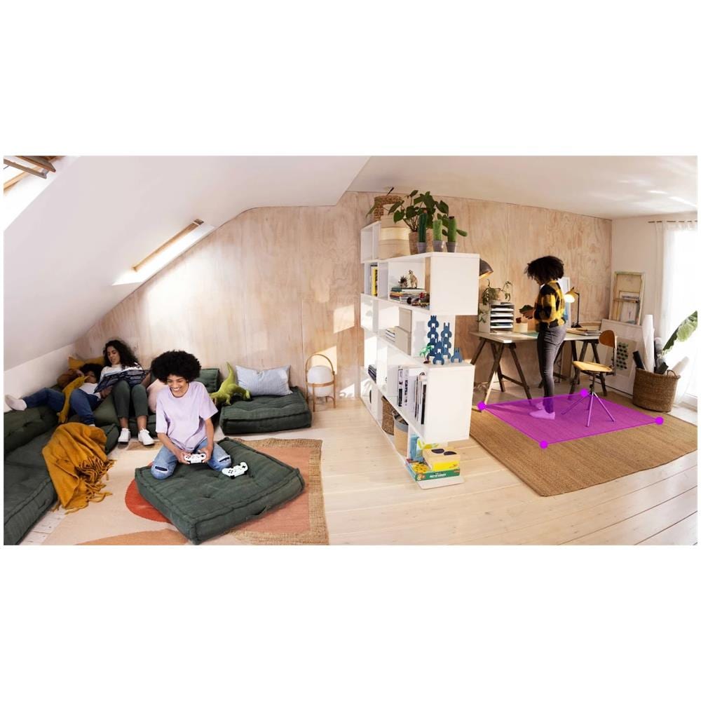 Nest Cam Videocamera Wireless per Interni con Cavo Sensore 2 Mpx Altoparlante e Microfono Colore Neve - Foto 8