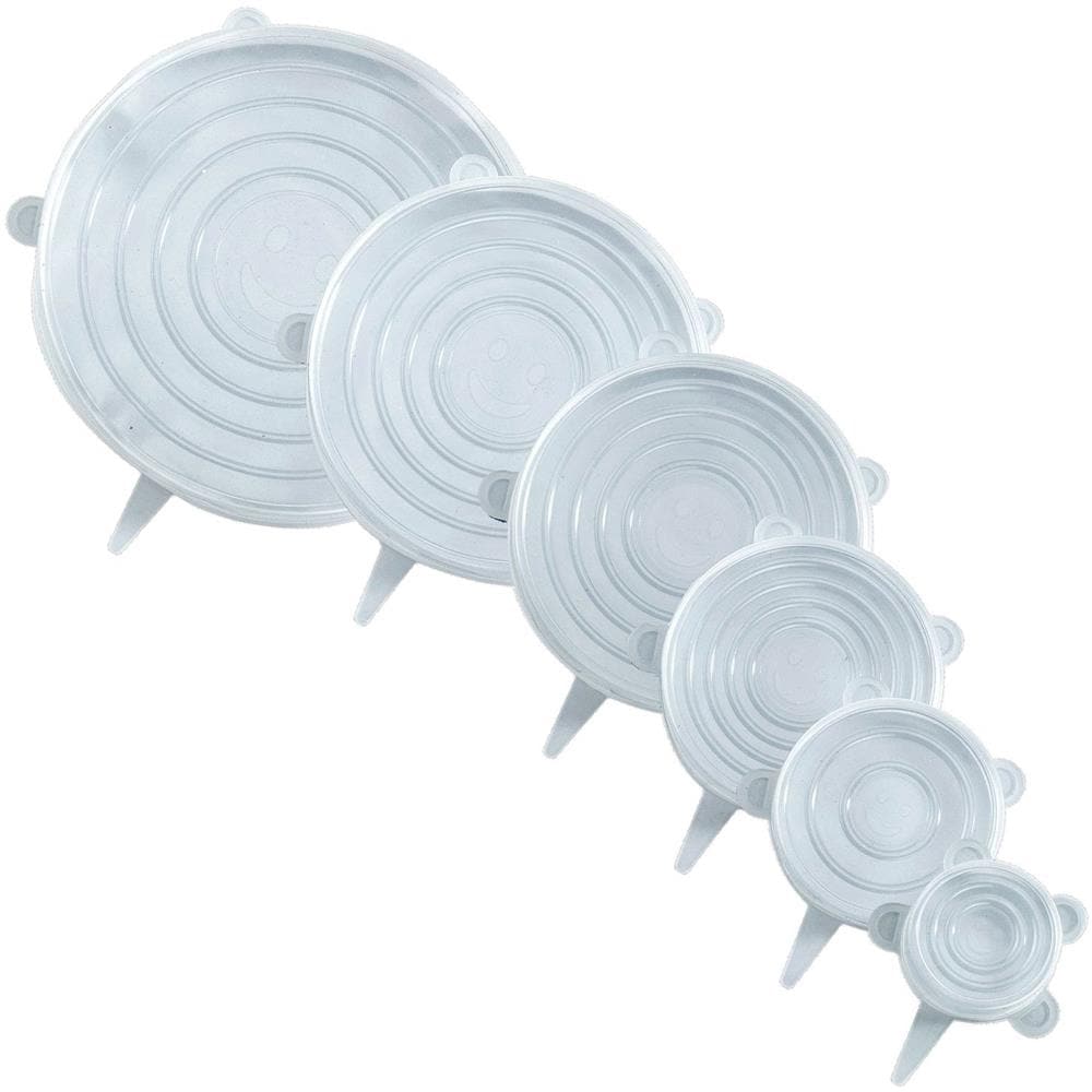 Coperchi In Silicone Per Contenitori, Elastici, 6 Pezzi, - Foto 1
