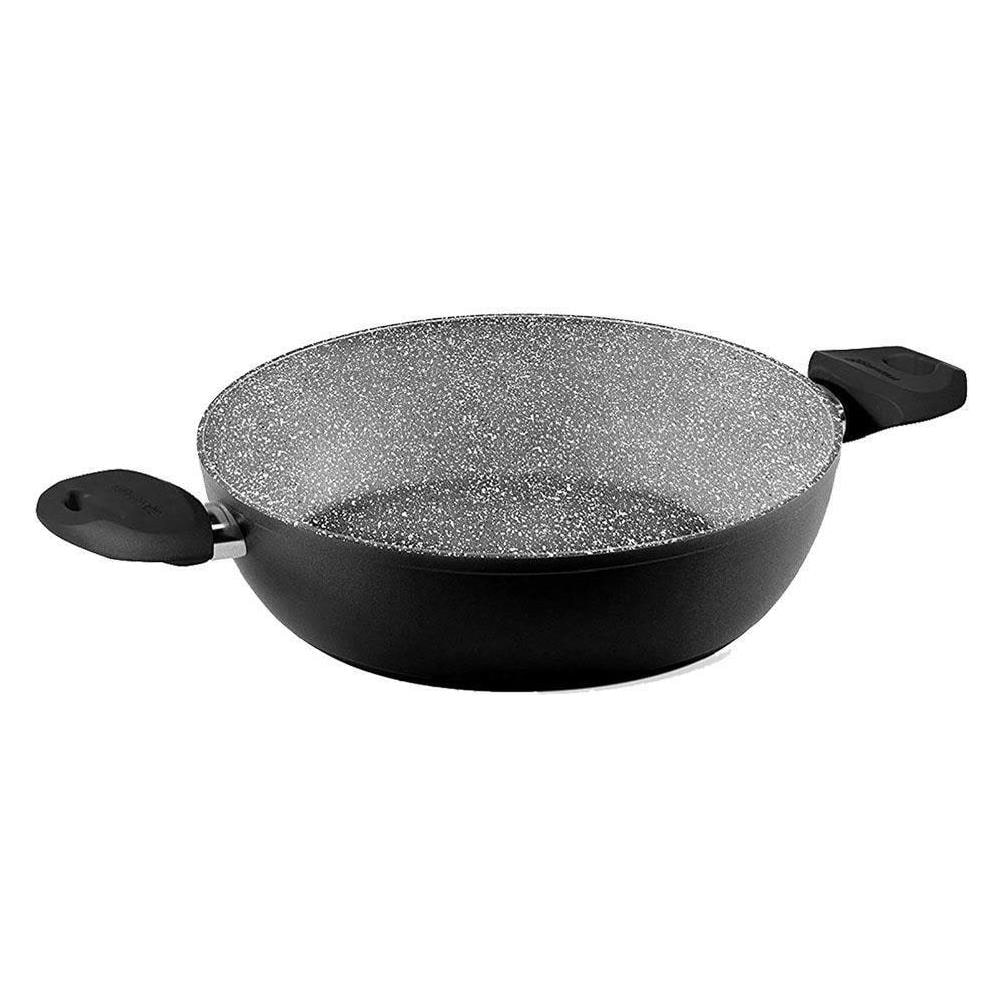Tegame Due Manici Black Pearl Induction Diam. Cm. 28 - Foto 1