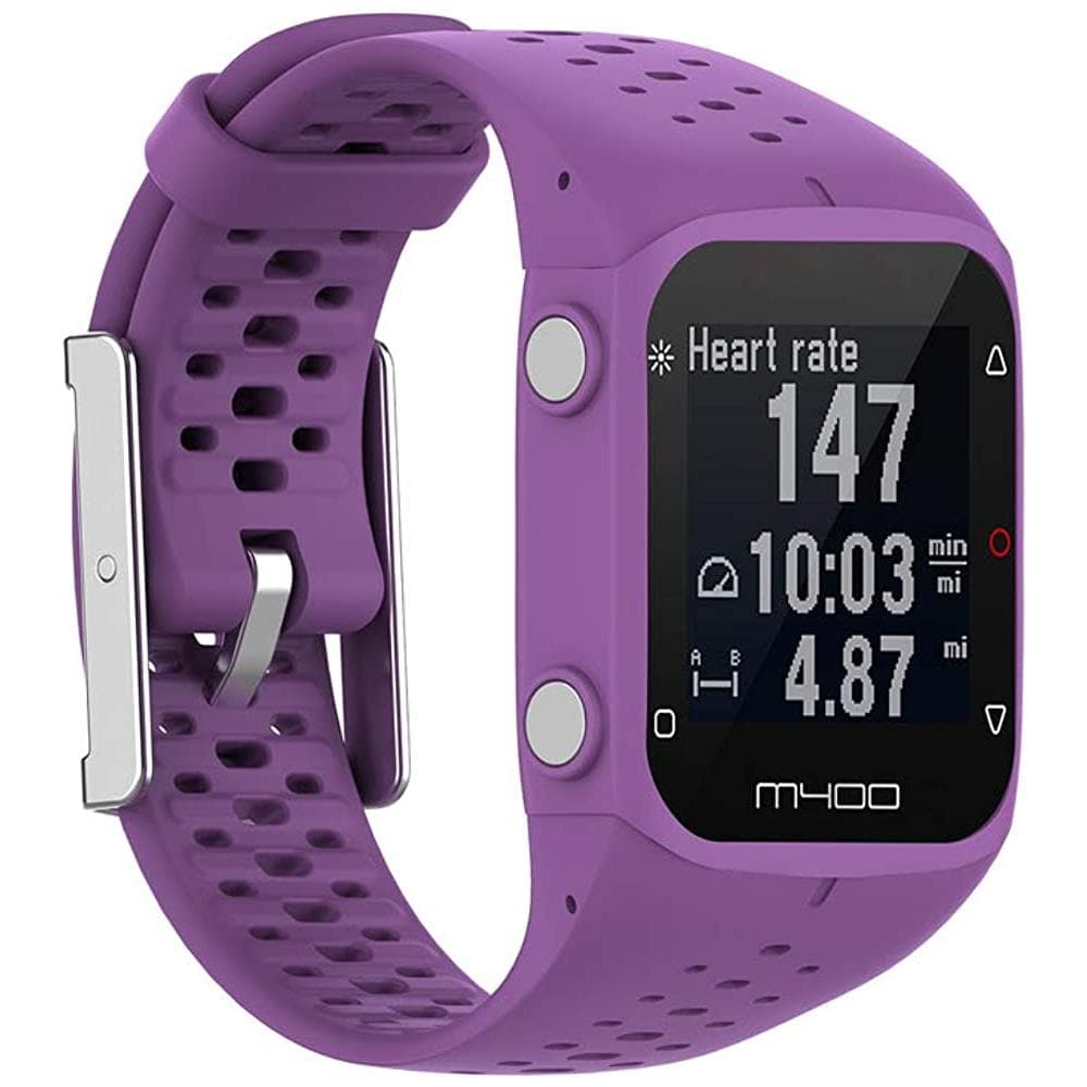Bracciale Orologio Per Polar M400 / M430 Silicone Viola - Foto 2