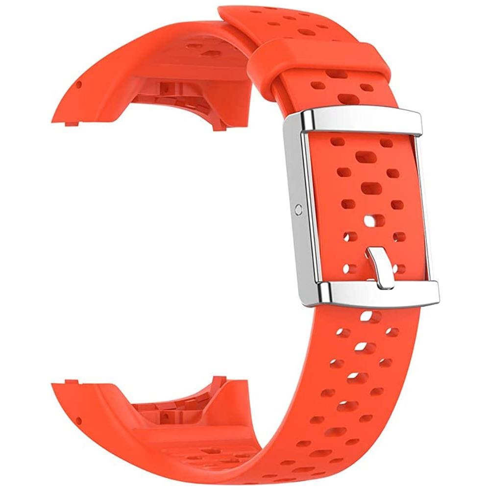 Cinturino Per Orologio Polar M400/m430 In Silicone Arancio - Foto 1
