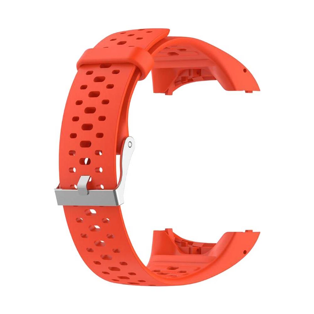 Cinturino Per Orologio Polar M400/m430 In Silicone Arancio - Foto 10