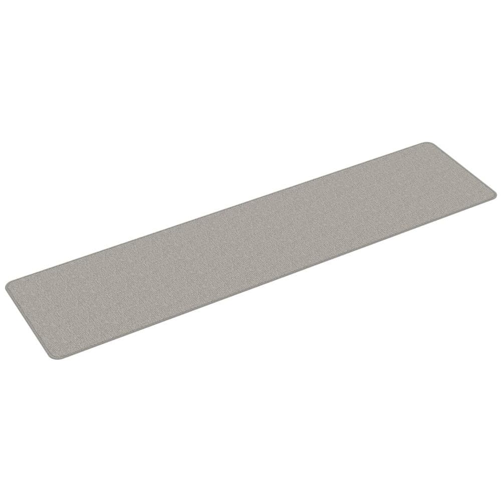 Tappeto Corsia Aspetto Sisal Tortora 50x200 Cm - Foto 2