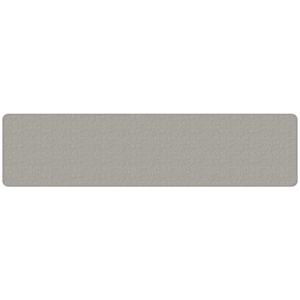 Tappeto Corsia Aspetto Sisal Tortora 50x200 Cm - Foto 3
