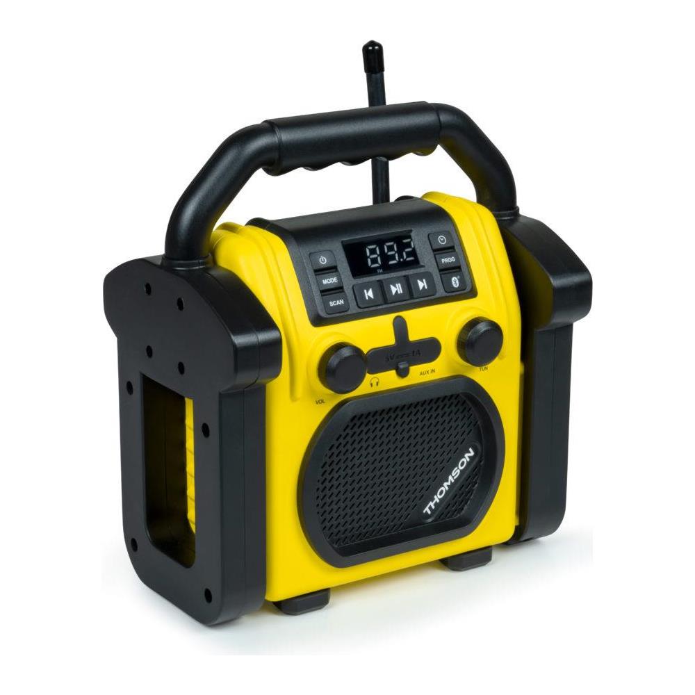 RADIO BT SPEAKER YELLOW AND BLACK WKR50BT - Foto 3
