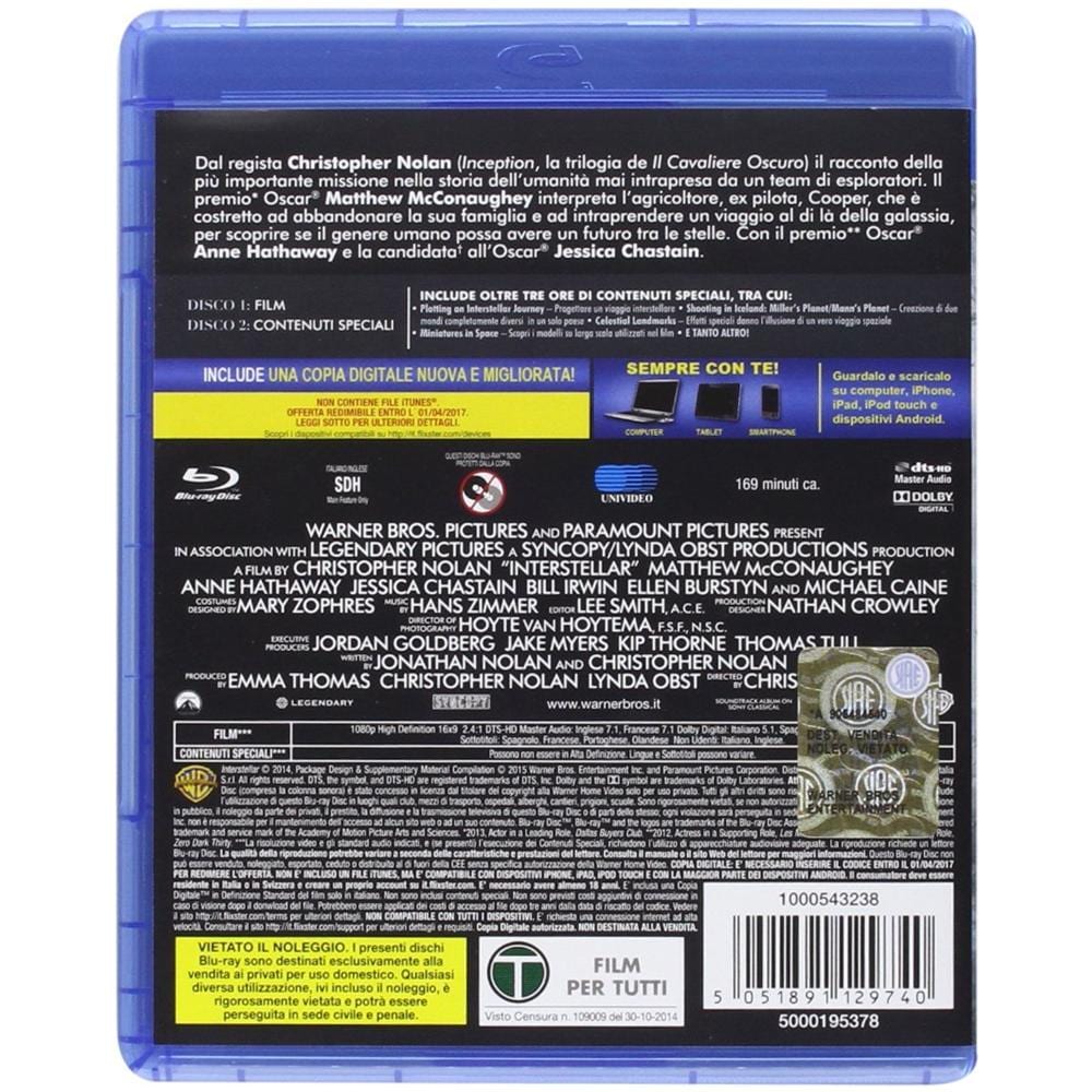 Interstellar (Blu-Ray)  - Foto 2