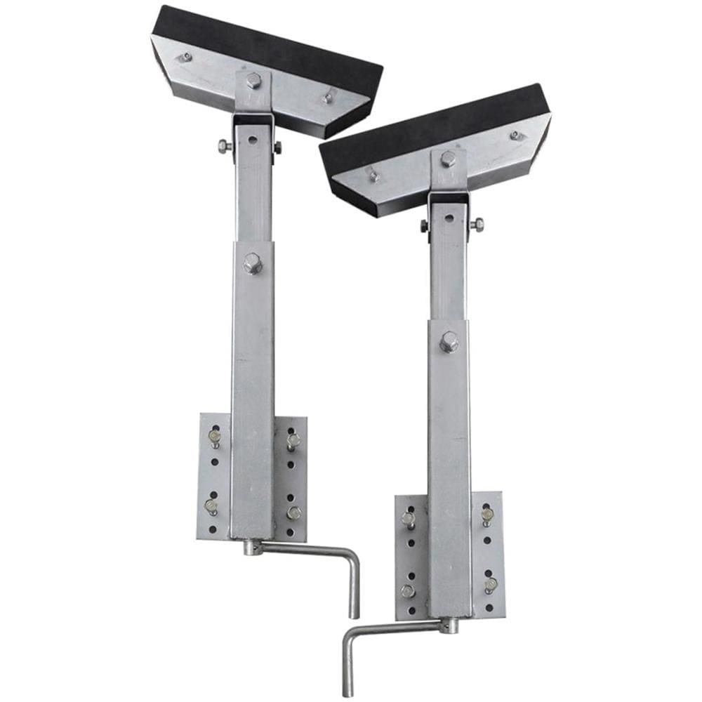 Set 2 Pz Barra Fissa Per Rimorchio Barca Con Arco Sostegno 63 - 88 Cm - Foto 1