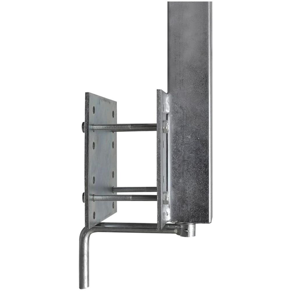 Set 2 Pz Barra Fissa Per Rimorchio Barca Con Arco Sostegno 63 - 88 Cm - Foto 2