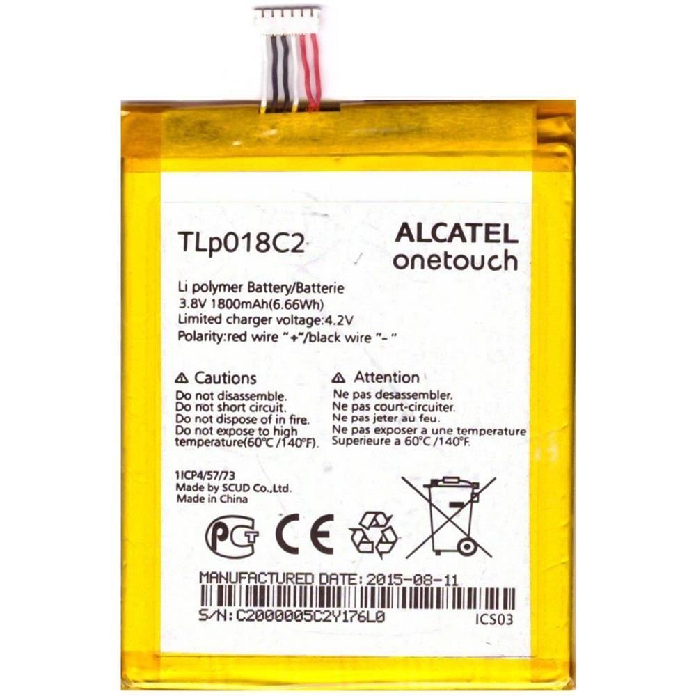 Batteria Originale Cac1800011c2 1800mah Per One Touch Idol Ultra Ot6033 - Foto 4