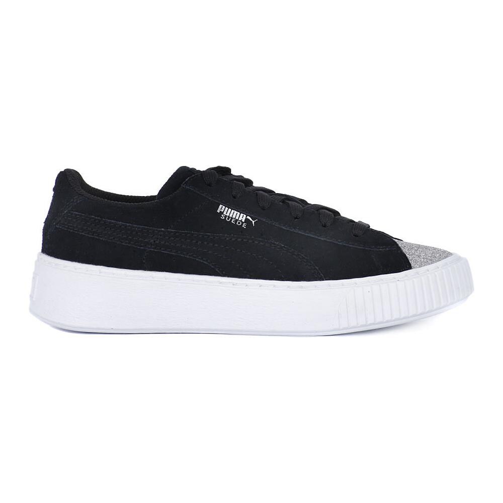 puma nere suede platform puma nere suede platform