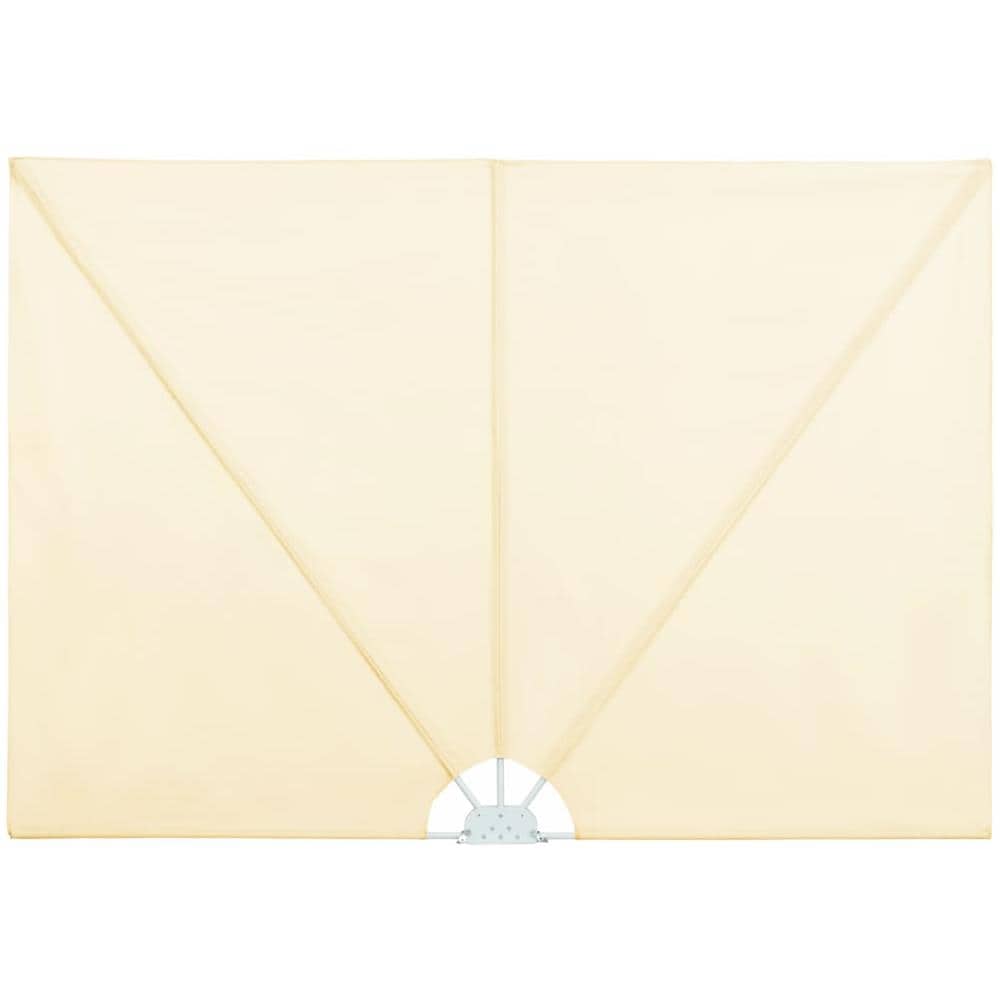 Tenda Laterale per Terrazza Pieghevole Crema 240x160 cm - Foto 1