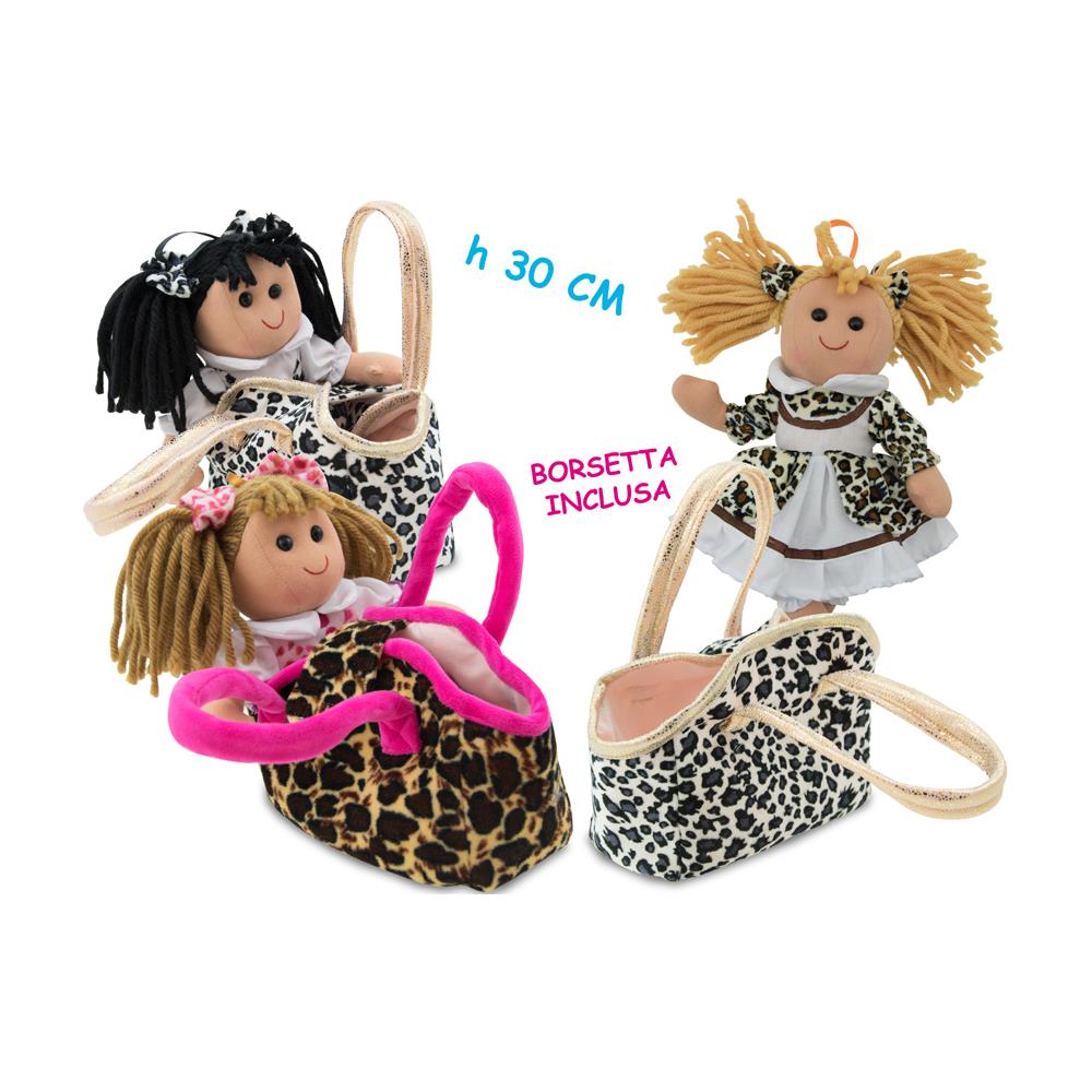 Bambola / e In Pezza Wild In Borsetta 30 Cm - (66088) - Foto 1