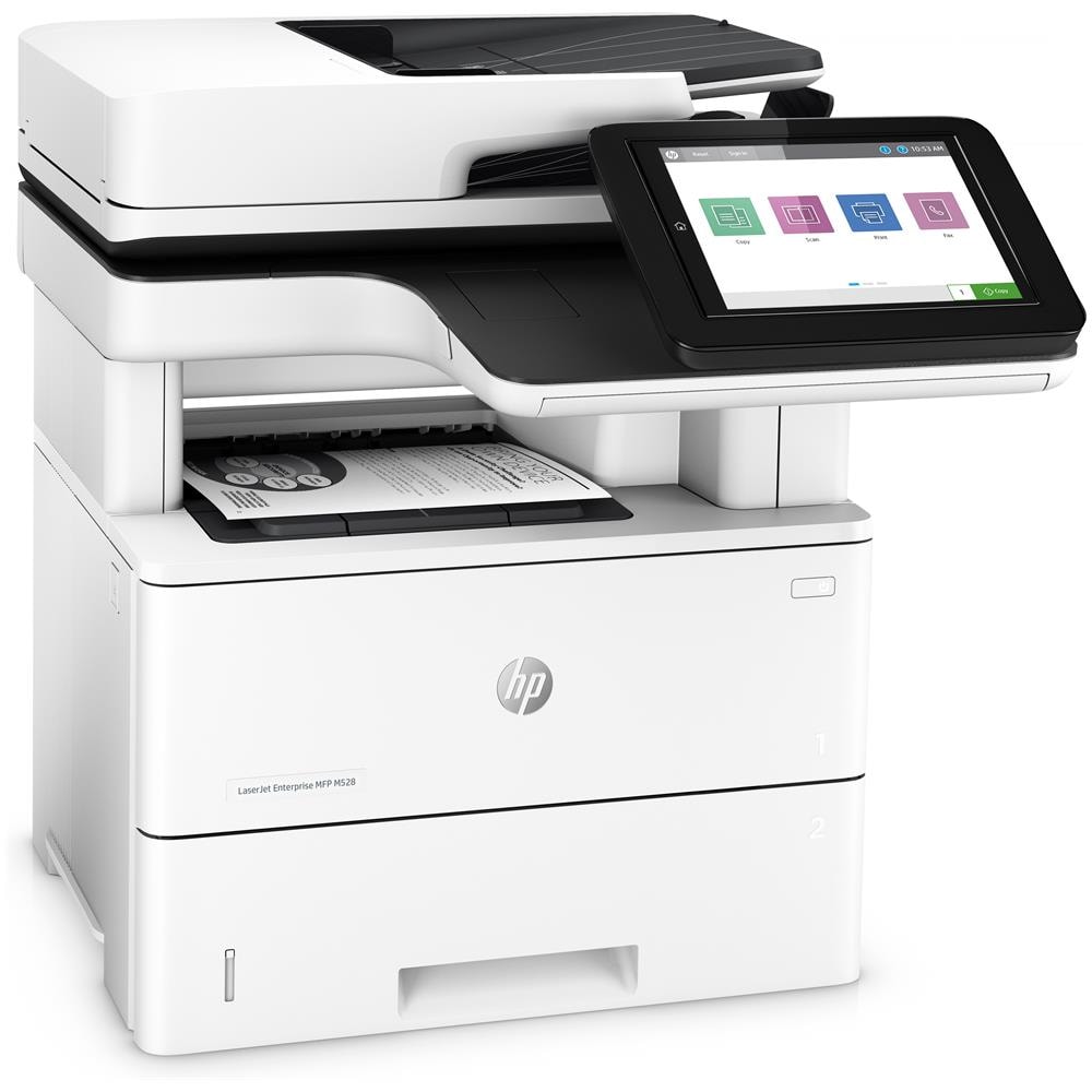Stampante Multifunzione Laser 1200 x 1200 DPI Copia Scansione Fax A4 43 ppm LCD Wi-Fi Ethernet USB Nero Bianco - Foto 2