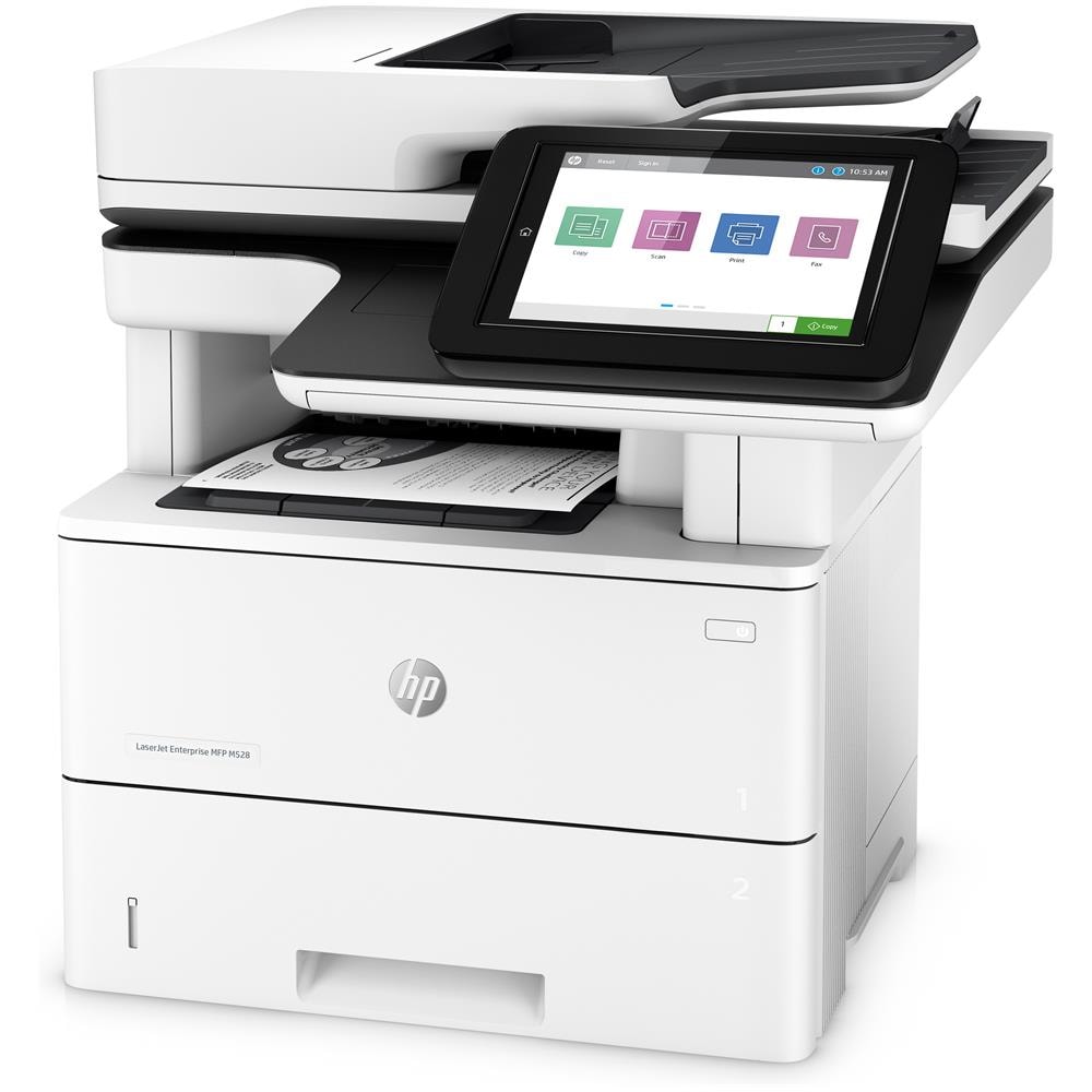 Stampante Multifunzione Laser 1200 x 1200 DPI Copia Scansione Fax A4 43 ppm LCD Wi-Fi Ethernet USB Nero Bianco - Foto 3