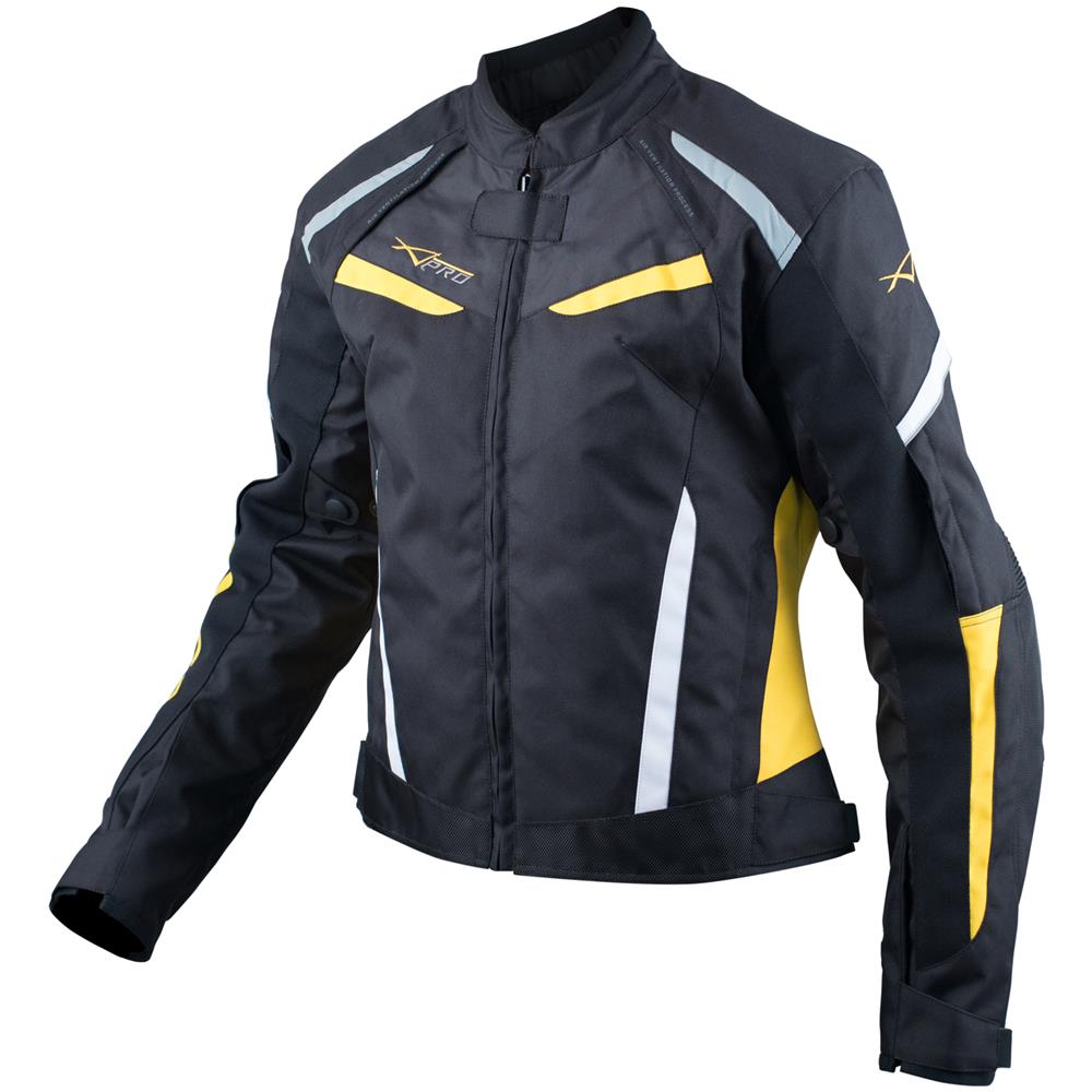 Moto Giacca Donna Sport Impermeabile Tessuto Riflettente Fluo Xs - Foto 2