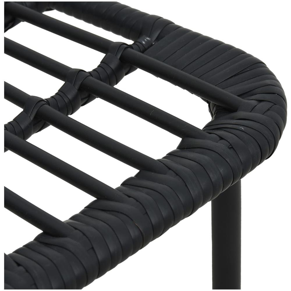 Set Da Pranzo Da Giardino 5 Pz In Polyrattan E Vetro - Foto 8