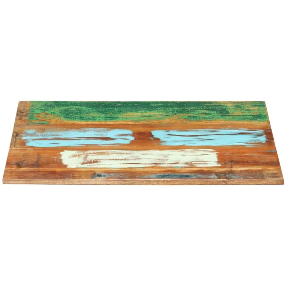 Piano Tavolo Rettangolare 60x70 Cm 15-16 Mm Legno Di Recupero - Foto 2