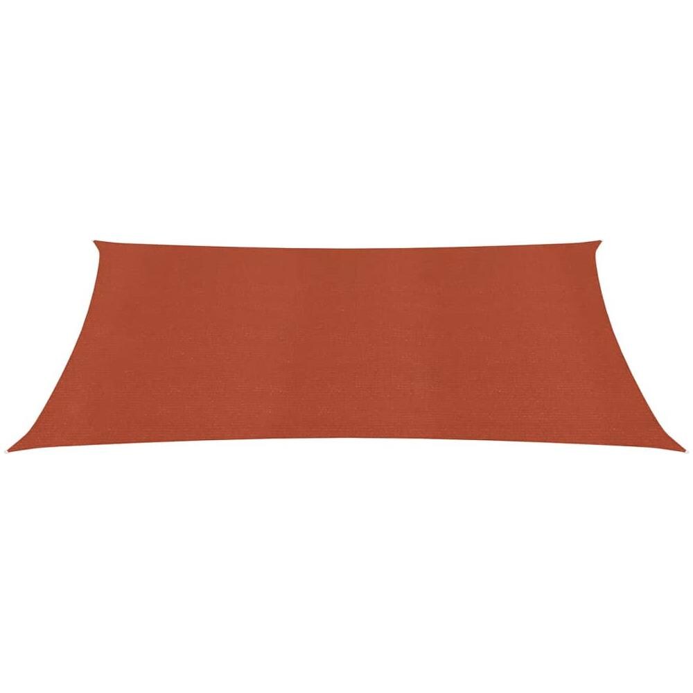 Vela Parasole 160 g / m² Terracotta 2x3 m in HDPE - Foto 2