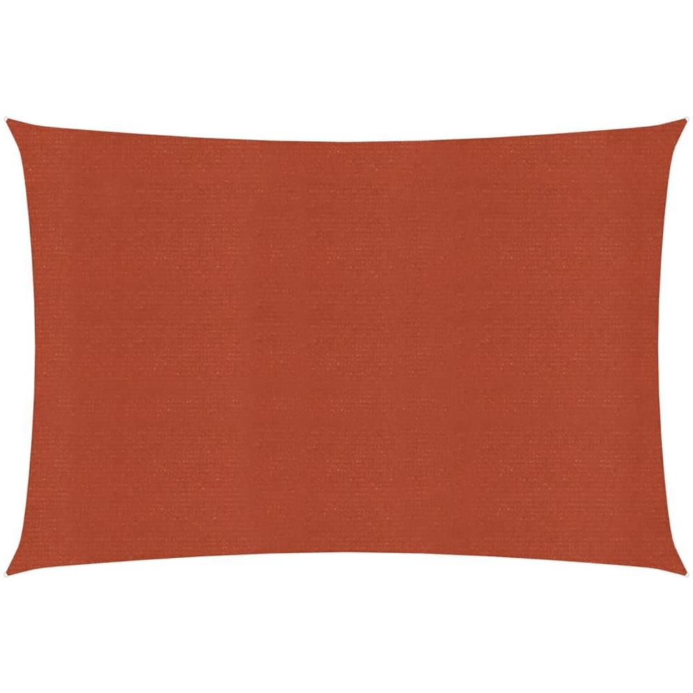 Vela Parasole 160 g / m² Terracotta 2x3 m in HDPE - Foto 1