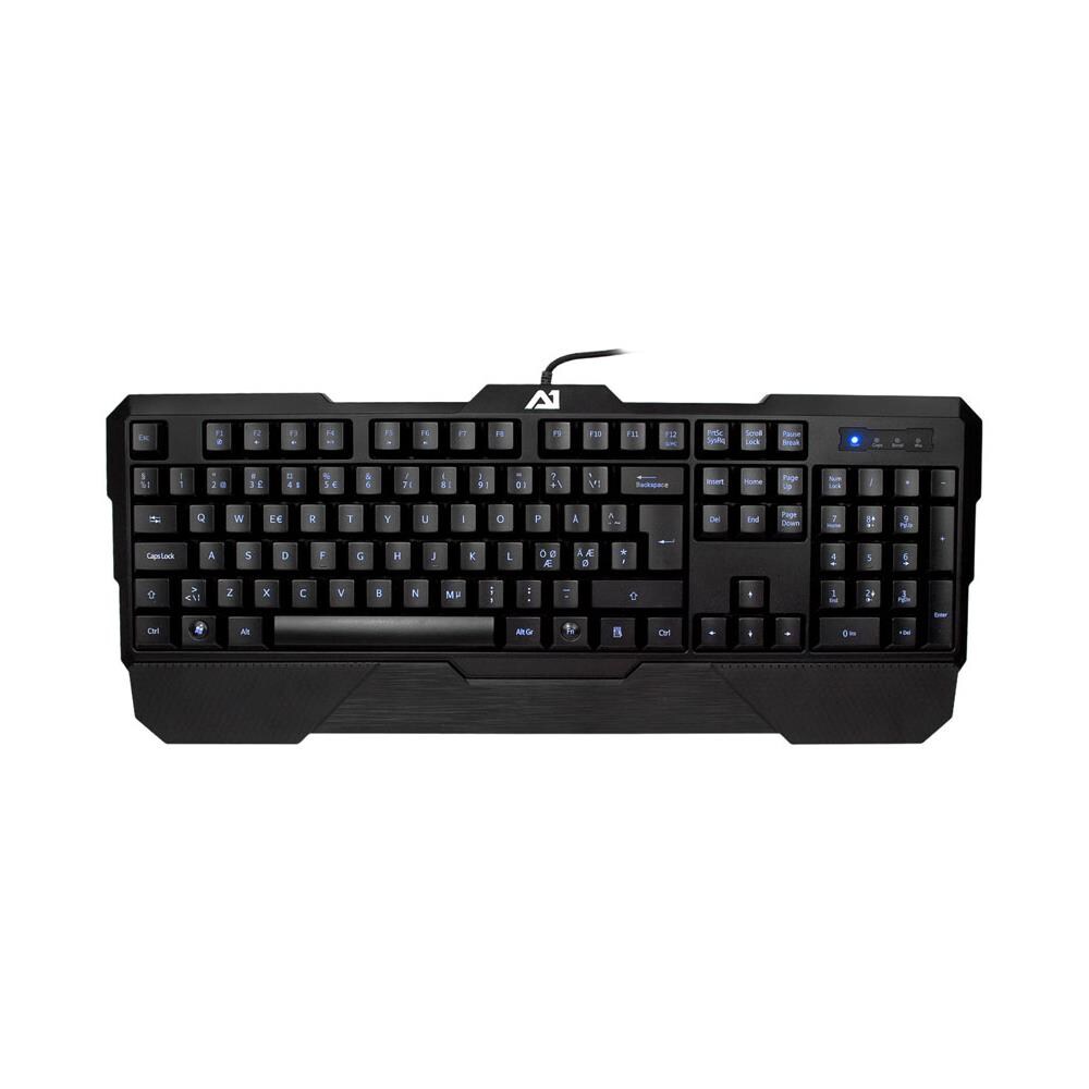Sturmovik, QWERTY, PC / server, Giocare, Nero, Blu, 700g - Foto 1
