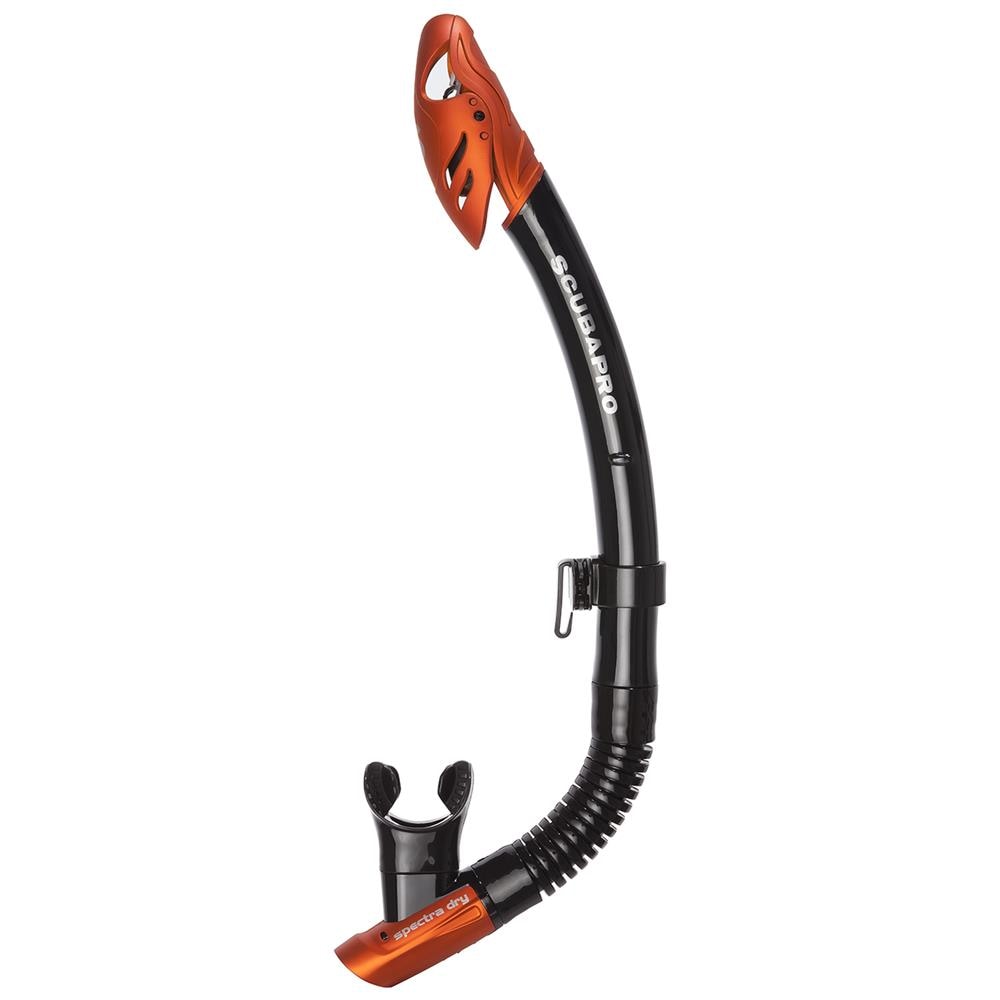 Spectra Dry Snorkel Nero / arancione - Foto 1