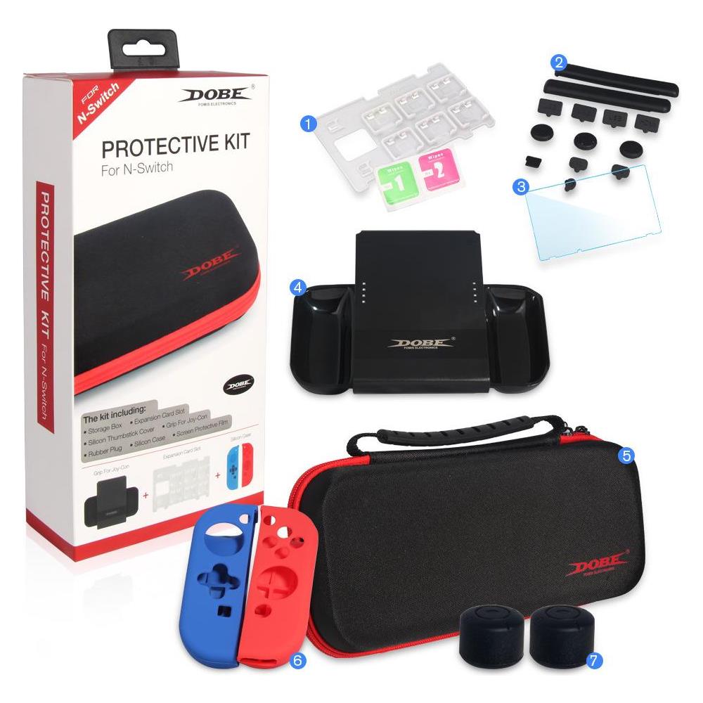 Custodia Protettiva Compatibile Con Nintendo Switch Con Accessori - Foto 1