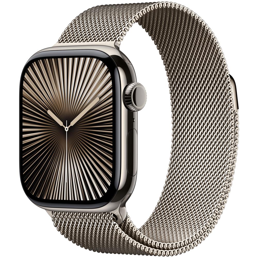 Watch Series 10 OLED 42 mm Digitale 374 x 446 Pixel Touch screen 4G Titanio Wi-Fi GPS (satellitare) - Foto 1