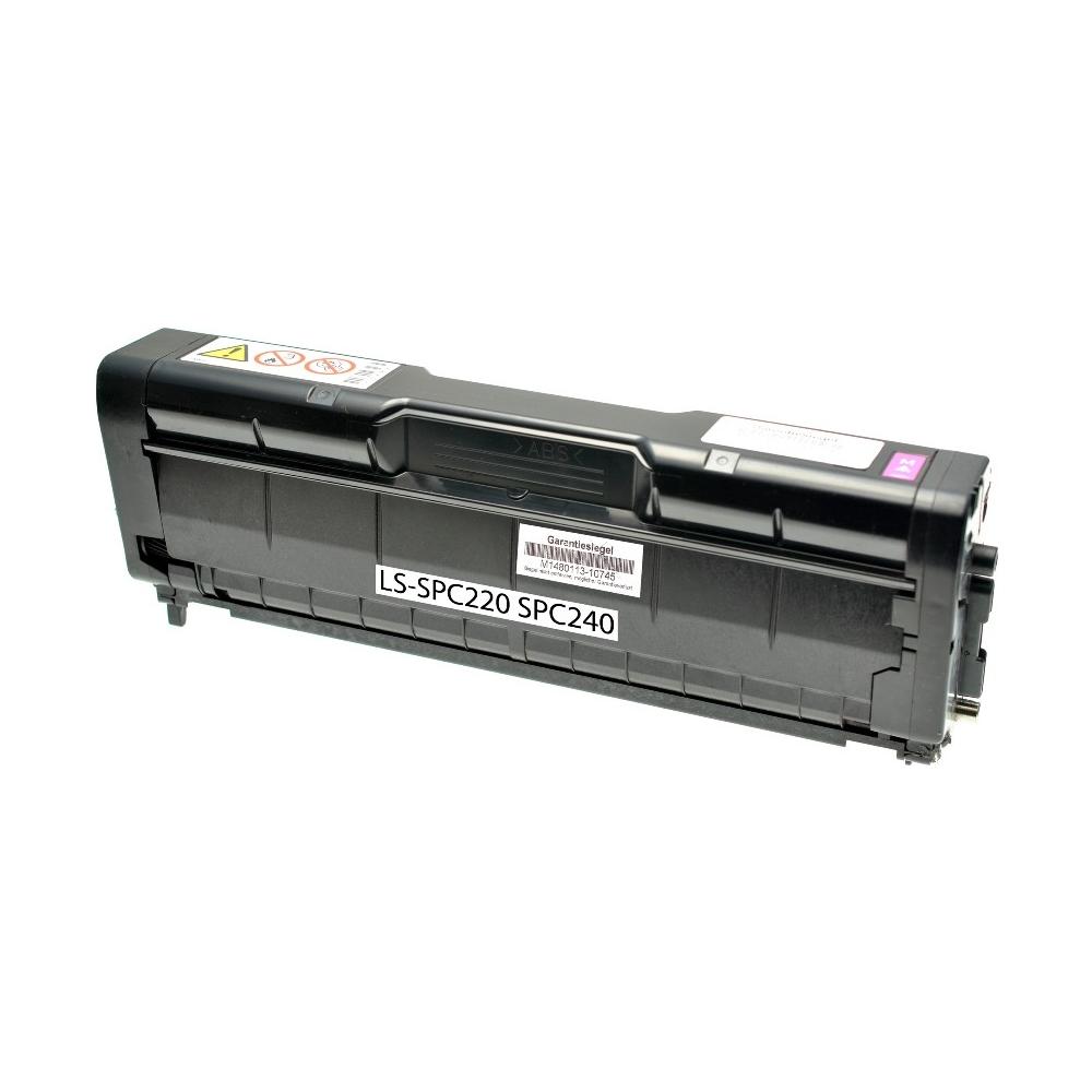 Toner K241 Magenta Compatibile Per Ricoh Aficio Sp C240,c221,c222,c240 Type Sp C220e Capacita 2.000 Pagine - Foto 1