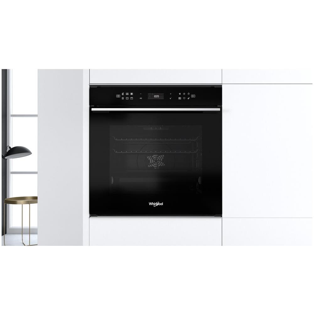 WHIRLPOOL - Forno Elettrico da Incasso W7 OM4 4S1 P BL Capacità 73 L  Multifunzione Ventilato Potenza 3650 W Colore Nero - ePRICE