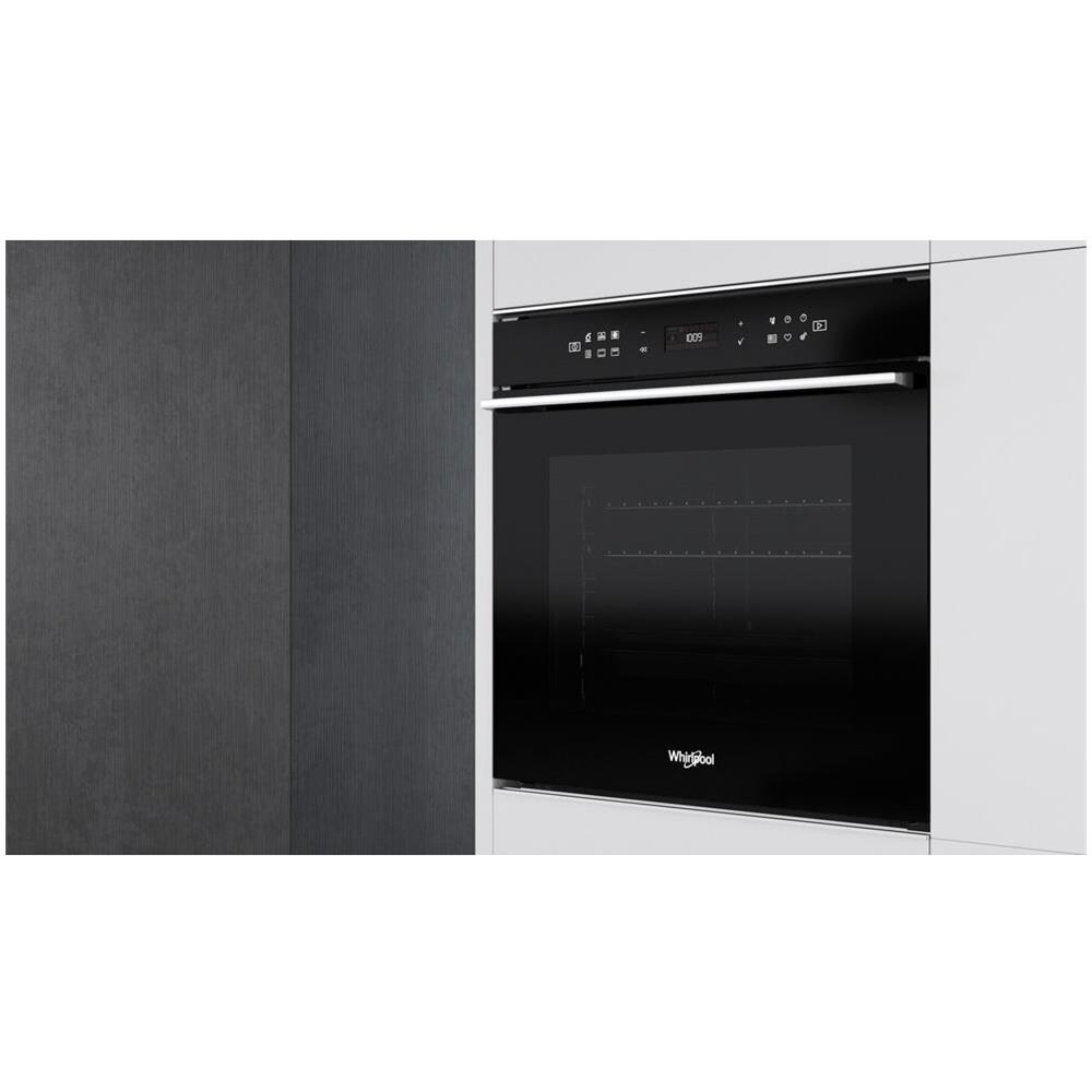 WHIRLPOOL - Forno Elettrico da Incasso W7 OM4 4S1 P BL Capacità 73 L  Multifunzione Ventilato Potenza 3650 W Colore Nero - ePRICE