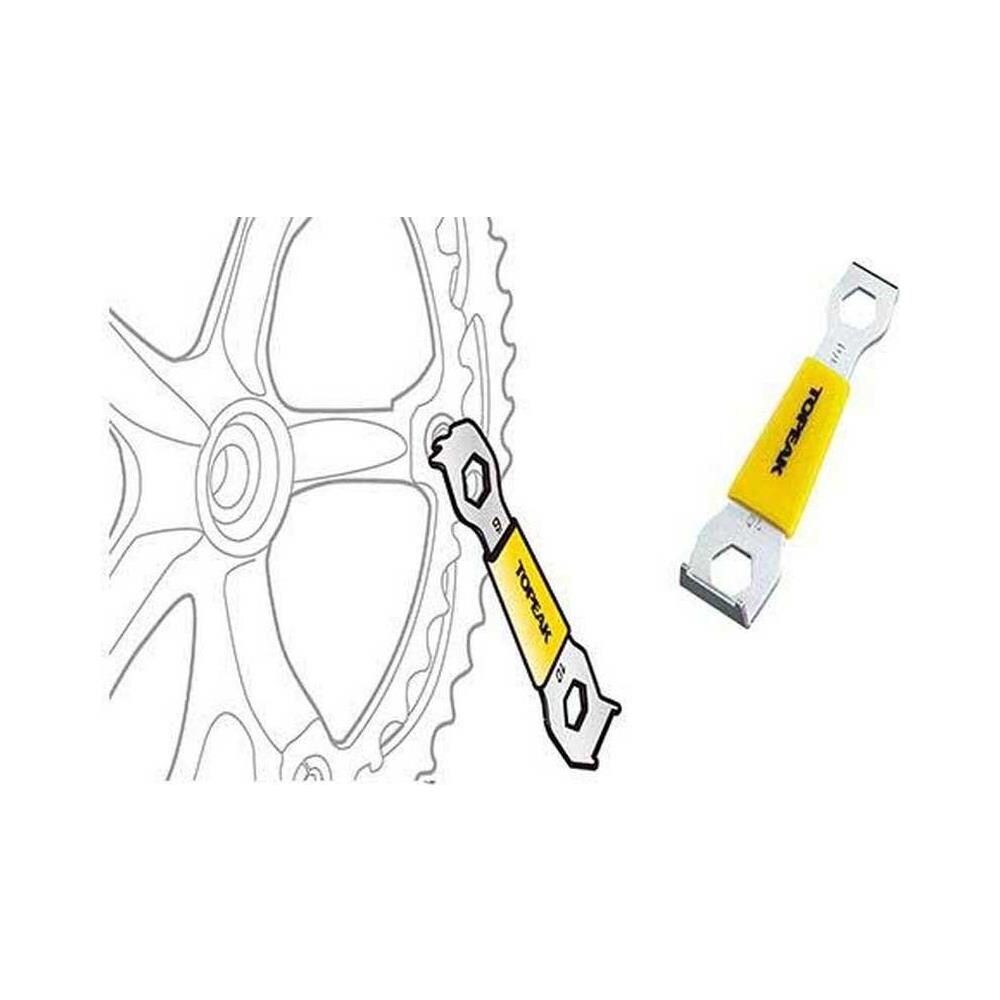 Strumenti Topeak Chainring Nut Wrench Manutenzione One Size - Foto 1