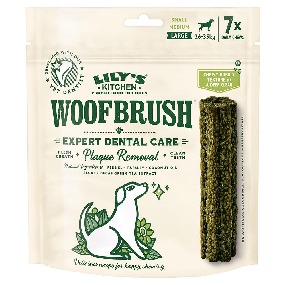 Woofbrush Dental Snack 7 Pz Large - 50 Gr - Foto 1