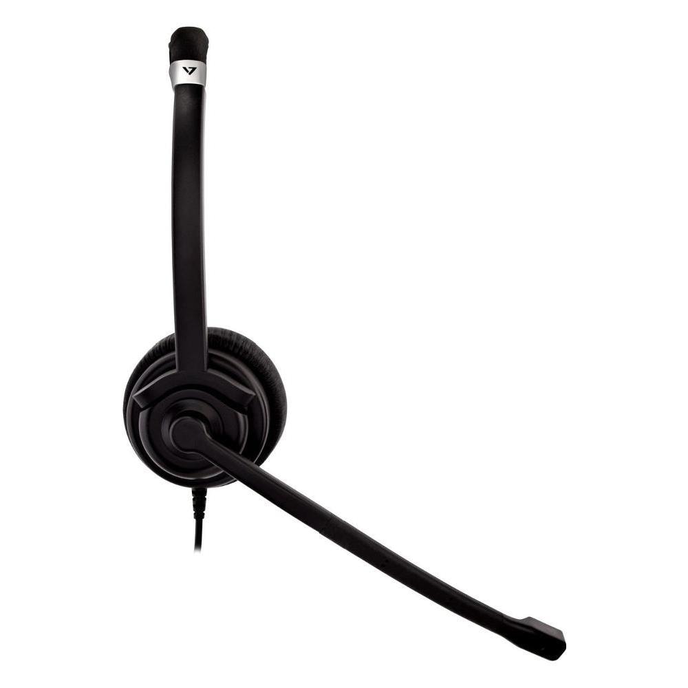 HU411 Cuffia Deluxe Mono Padiglione Auricolare Cablato con Microfono Integrato Colore Nero - Foto 2