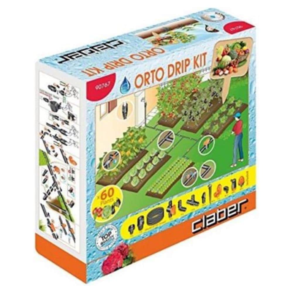 Claber 90767 Orto Drip Kit Per Orto X 60 Piante Irrigazione A Goccia Espandibile - Foto 1
