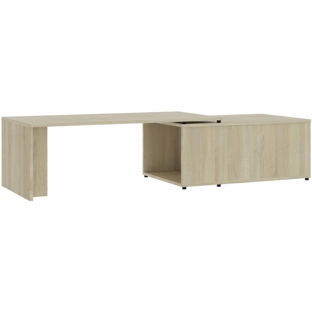 Tavolino da Salotto Rovere Sonoma 150x50x35cm Legno Multistrato - Foto 2