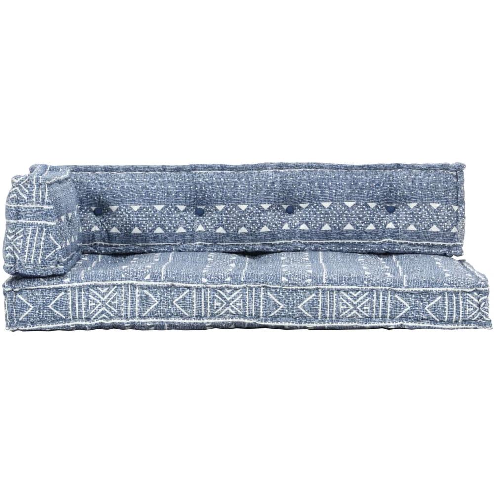 Cuscino Per Divani Pallet Indaco In Tessuto Patchwork - Foto 2